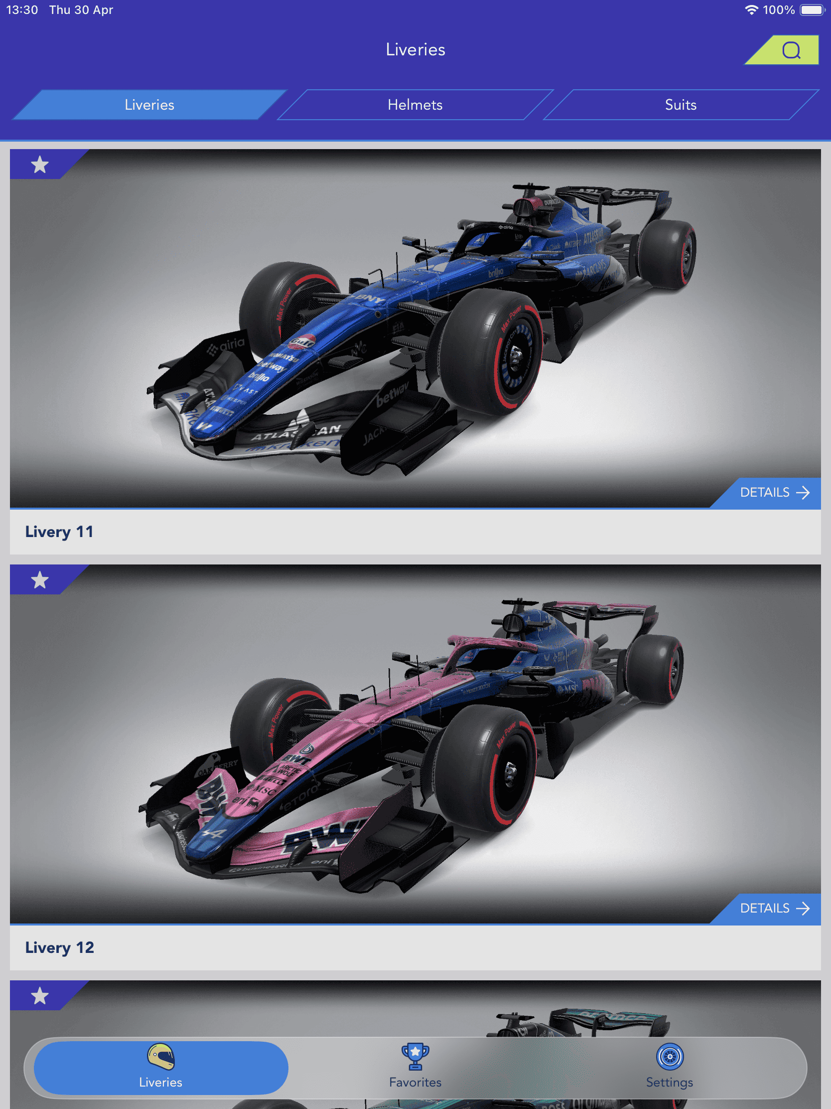 Livery for Monoposto Screenshot 1